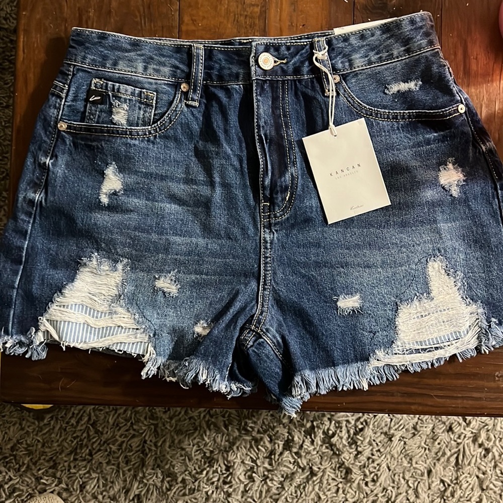 NWT denim shorts
